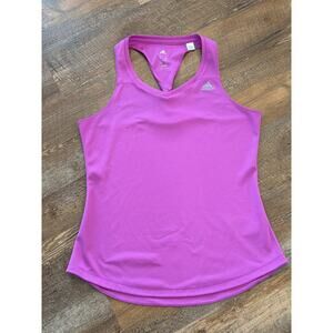 Adidas Climalite Racerback Performance Tank Top Purple Magenta Women’s Size M